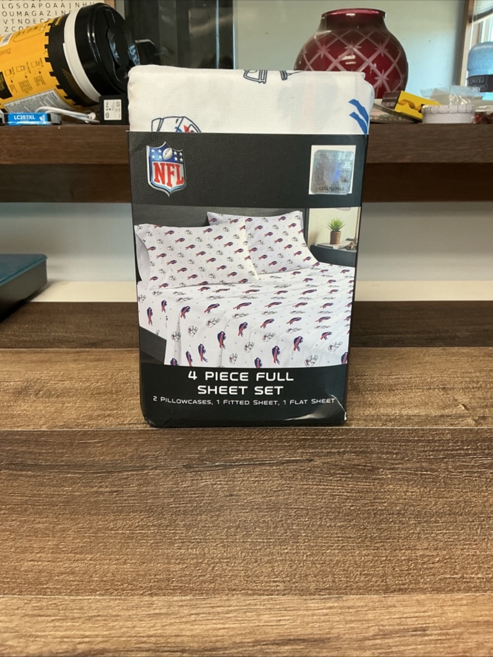 NFL Buffalo Bills 4 Piece Full Sheet Set